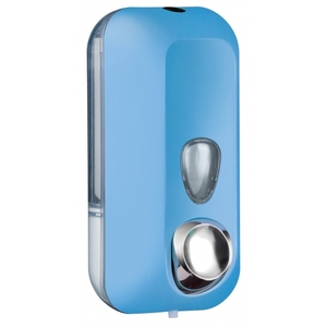 Dispenser per Sapone in Plastica Cleanpaper Design Azzurro Chiaro con Superficie Soft Touch - Product Image 1