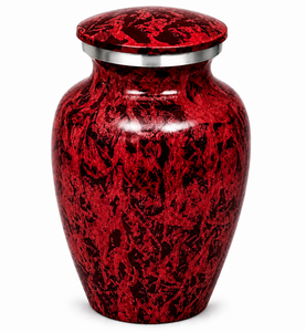 Antique Diamond Silver Engraved Eco-Friendly <b>Mini</b> Keepsake Urn for Storage Funeral Ashes - Product Image 5
