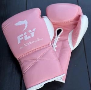 Guantes de Boxeo de Cuero Premium con Protección UV, Secado Rápido, Cierre de Gancho y Bucle, Impresión Digital, Logotipo Personalizado, OEM, Hechos a Mano, para Sparring y Gimnasio - Product Image 3