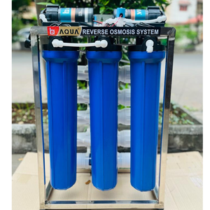 Purificateurs d'eau RO Premium Skid 15 25 35 LPH Système RO avec capuchon de cuve sans joint MS 100 % PP vierge, étanche, jusqu'à 15 kg SSSTAND - Product Image 1