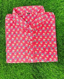 Wholesale Men's Cotton Jaipuri Casual Shirts Anti-Wrinkle Breathable Quick Dry High Quality Summer Short Sleeve - Product Image 3