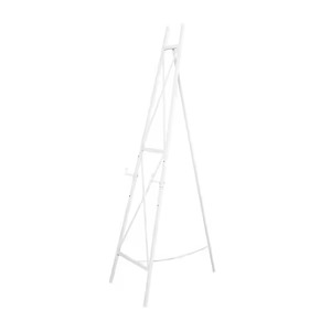 Support d'affichage minimaliste réglable à 3 niveaux en métal noir résistant aux chocs avec support en chaîne pour événements - Product Image 1