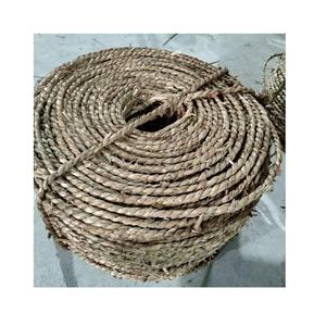 High Quality Natural Brown Seagrass Rope 3mm Dia Handmade Bamboo <b>String</b> for Basket Handicraft Home <b>Garden</b> Decoration - Product Image 2