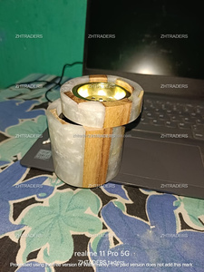 เตาเผาเครื่องหอมไม้เรซิ่นอีพ็อกซี่ดีไซน์เนอร์ สำหรับบ้าน โรงแรม และการตกแต่งภายในสุดหรู - Product Image 4