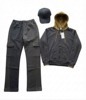 Wholesale Heavyweight Winter Mens Maternity Flare Stacked 100% Cotton Loose Fit Breathable Tracksuit Sweatpants and Hoodie Set - Product Image 5