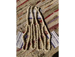 Tasbih Misbaha de 33 cuentas, pulido, rústico, islámico moderno, ecológico, religioso, hecho de hueso de búfalo. - Product Image 4