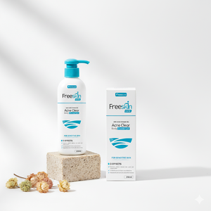 Gel de ducha corporal antiacné de etiqueta privada, limpieza profunda de poros y purificación de la piel, fabricante OEM/ODM - Product Image 4