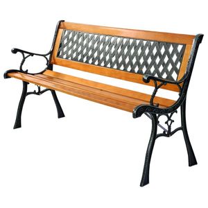 Panchina da Esterno in Ghisa per Patio - Product Image 4
