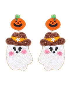 Pendientes bordados para ti, diseño de flores, piezas de declaración ligeras y elegantes para mujer, excelentes artesanías de MD - Product Image 6
