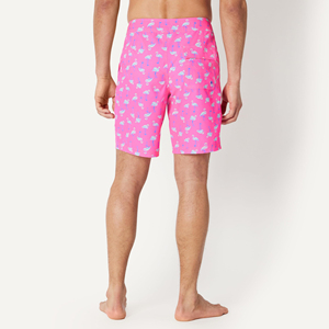 Shorts de bain pour hommes style moderne, imprimé sublimé, couleurs vives, séchage rapide, tissu polyester, style insulaire traditionnel - Product Image 2