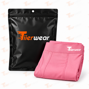 Men's Pink Full Length <b>Compression</b> <b>Leggings</b> Mid Waist Seamless Spandex Polyester Athletic Base Layer Eco-Friendly Breathable - Product Image 6