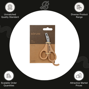 Coupe-ongles ergonomique pour animaux de compagnie de qualité supérieure, prix de gros, en bois de hêtre, fabriqué par Sofure, pour chiens et chats - Product Image 2