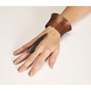 Artistic <b>Resin</b> Wood Napkin <b>Rings</b> Creative Fashion Finger <b>Rings</b> for a Stylish Table Setting - Product Image 3
