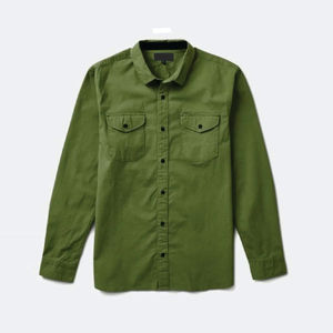 Camisa de Franela Premium para Hombre, 100% Algodón, Logotipo Personalizado, Manga Larga, Tallas Grandes, Precio Económico, MOQ Bajo, Alta Calidad - Product Image 6