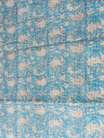 Couette en coton traditionnelle Silkgram, motif floral imprimé à la main, style classique, pour toutes les saisons, décoration intérieure, design pliable