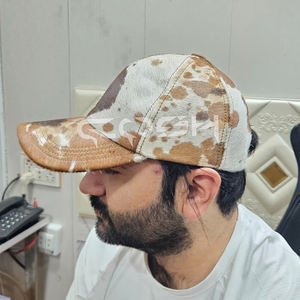 Gorra de Béisbol de Cuero Vacuno con Pelo de Primera Calidad - Product Image 2