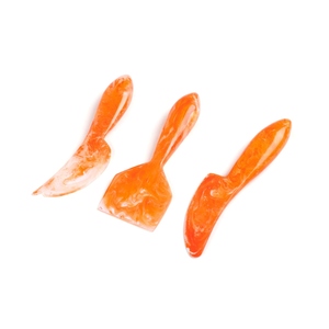 Couteau à fromage en résine colorée – Durable, compatible lave-vaisselle et écologique pour planches à charcuterie, petit-déjeuner et repas - Product Image 3
