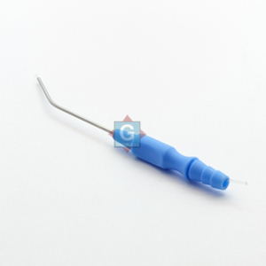 Tube d'aspiration Zoellner en acier inoxydable Gray Rocks, instrument chirurgical manuel, poignée de couleur personnalisée, certifié CE, modèle de classe I - Product Image 1