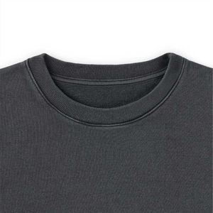 เสื้อสเวตเชิ้ตผู้หญิงแบบย้อมสีเอซิดสำหรับฤดูหนาว สไตล์สตรีทแวร์ ราคาขายส่ง รับทำโลโก้ตามสั่ง - Product Image 4