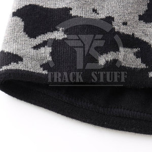 Bonnet unisexe personnalisable avec logo brodé à la main, style tendance, 100% laine, pour voyages et hiver, haute qualité, prix bas, marque privée - Product Image 5