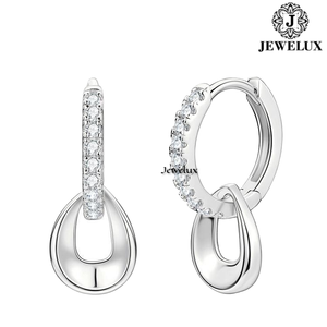 High Quality Natural VVS Diamond <b>Stud</b> Earrings 925 Sterling <b>Silver</b> Trendy Wedding Earrings for Parties and Gifts From Gujarat - Product Image 4
