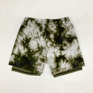 Custom LOGO Men 2 in 1 Tennis Basketball Shorts Lightweight Quick Dry Casual Mesh Active Drawstring Double <b>Layer</b> Shorts - Product Image 2