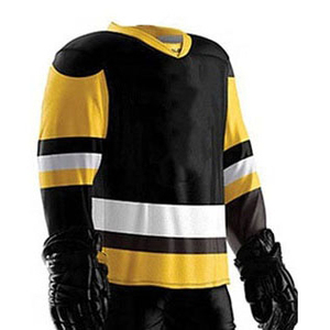 Uniforme de Hockey sobre Hielo Deportivo de Malla 100% Poliéster, Transpirable, Cómodo, con Impresión Digital, Precio OEM, Personalizable con Logotipo para Adultos - Product Image 5