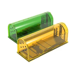 High Sensitive Even For Small Rat New Plastic Product Ideas Live Mouse Trap Modern Design Pest Control Easy Set Trap Reusable