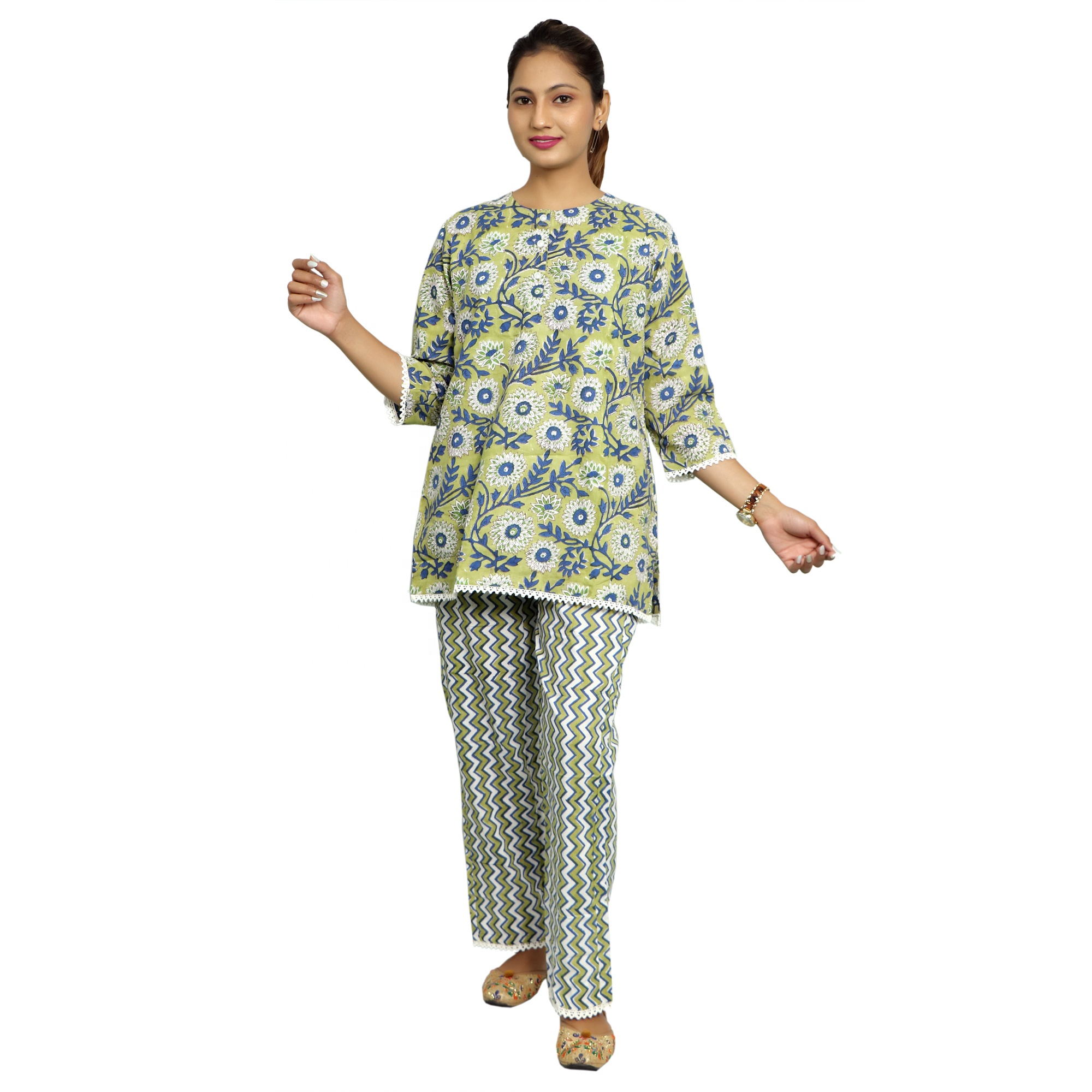 Luxurious Comfort: Indulge in Premium Women's ladies night dress pant shirt