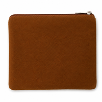 Dompet Koin Mini Berpola Bunga Buatan Tangan dengan Manik-Manik Kaca, Penutup Ritsleting, Dompet Kosmetik Fashion, Aksesori Butik, OEM ODM