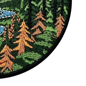 High Quality Custom Size Embroidery <b>Patches</b> with Twill Fabric <b>Sew</b>-<b>On</b> Style Embroidery <b>Patches</b> For Clothing - Product Image 5