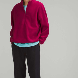 Sudadera con Capucha para Hombre de Alta Calidad, Estilo Urbano, Servicio OEM, Personalizada con Estampado y Bordado, Unisex, Cortavientos, Transpirable, con Media Cremallera - Product Image 4