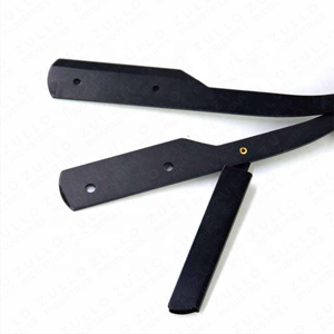 Professional Leaf Style Straight Razor Stainless Steel <b>Blade</b> Wooden Handle Foldable Shaving Tool Custom Logo OEM for Men - Product Image 2
