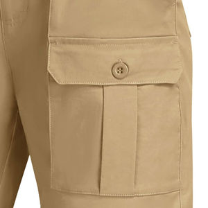 Shorts cargo tactiques personnalisés en toile pour la randonnée, la pêche, le travail, la marche, la navigation de plaisance, le camping, la chasse, vêtements pour hommes, séchage rapide, respirant, élastique - Product Image 4