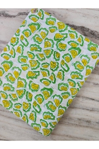 Jaipur Sanganeri Block Print Fabric Handmade Cotton Breathable Eco-Friendly Fabric For Girls Boys <b>Shirts</b> Dresses Bag - Product Image 4
