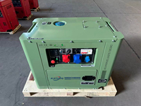 Générateurs diesel portables silencieux 5KW 8KW 10KW 12KW, démarrage électrique 12/24V DC, faible bruit, générateur de secours domestique, alternateur 50/60HZ