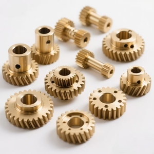 Engranajes de Precisión para Maquinaria Agrícola, Fabricación CNC OEM, Engranajes de Transmisión para Tractores y Cosechadoras, Engranajes Cónicos de Latón y Acero - Product Image 1