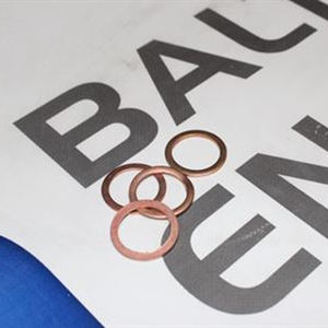 Lot d'anneaux en cuivre industriels polyvalents, mais joints d'étanchéité métalliques haute résistance pour moteur, anneaux d'étanchéité durables, matériel professionnel - Product Image 4