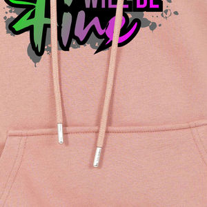 Sweat-shirt à capuche surdimensionné, couleur unie, coupe classique, style décontracté, en polaire tricoté, style hiver, 100% polyester, séchage rapide, respirant - Product Image 2