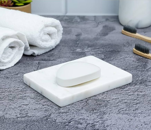 Marble <b>Soap</b> Holder Bathroom <b>Sets</b> Premium Quality Marble <b>Soap</b> Dish for Hotel Bathroom Used - Product Image 1