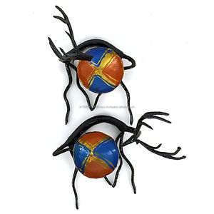 Handmade Antique Reindeer-Shaped Iron <b>Candle</b> Holder Creative Traditional Home Decor Inspired Indian Traditions Unique Tribal Ins - Product Image 2