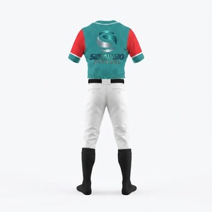 Uniformes de Béisbol Juveniles Sublimados con Pantalones, Tela para Camisetas de Béisbol, Servicio de Diseño Gratuito, Uniformes de Béisbol Personalizados - Product Image 6