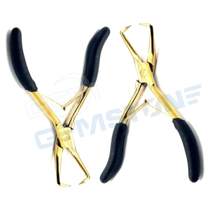 Alicates Profesionales para Abrir Extensiones de Cabello de 5.5 Pulgadas en Color Dorado |   Herramienta para Remover Extensiones de Cabello con Micro Anillos y Nano Anillos - Product Image 4