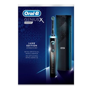 Cepillo de Dientes Eléctrico Recargable Inteligente Oral B Genius X 20000 Negro con Cabezal Redondo para la Higiene Bucal Diaria - Product Image 2