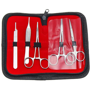 Kit de Práctica y Entrenamiento de Sutura Quirúrgica con Instrumentos Médicos de Acero Inoxidable, Materiales de Sutura y Simulador Realista - Product Image 3
