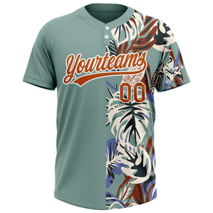 Custom Designed Wholesale Sublimation Breathable Plus Size Moisture-Wicking Softball Jerseys Team Sports Uniform Shirts for - Product Image 2