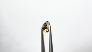 Diamant naturel fantaisie jaune taille poire cultivé en laboratoire certifié IGI, pierre libre pour la fabrication de bijoux - Product Image 2