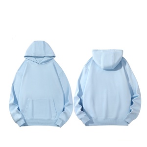 เสื้อฮู้ดดี้ผู้ชายแบบมีซิปครึ่งตัว ทรงโอเวอร์ไซส์ สีดำล้วน ผ้าโพลีเอสเตอร์/เรยอนเนื้อหนา 180 กรัม พร้อมโลโก้สั่งทำพิเศษ - Product Image 3