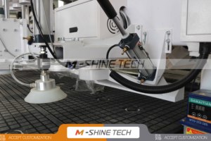 M-shine MS50-2137 Router CNC a 5 Assi <span class=keywords><strong>con</strong></span> Unità di Foratura a Lama Circolare, Macchina Automatica per Lavorazione del Legno e Mobili - Product Image 5