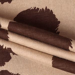 T-shirt imprimé animalier pour homme, streetwear décontracté, manches courtes, coton, motif léopard tendance, haut de mode estival - Product Image 6